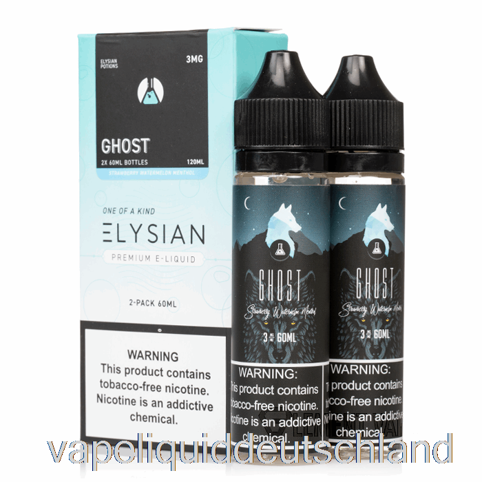 Ghost – Elysian Labs – 120 Ml 3 Mg Vape-Flüssigkeit
